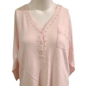 [Erika Taylor] Pink Long Sleeve - Size L